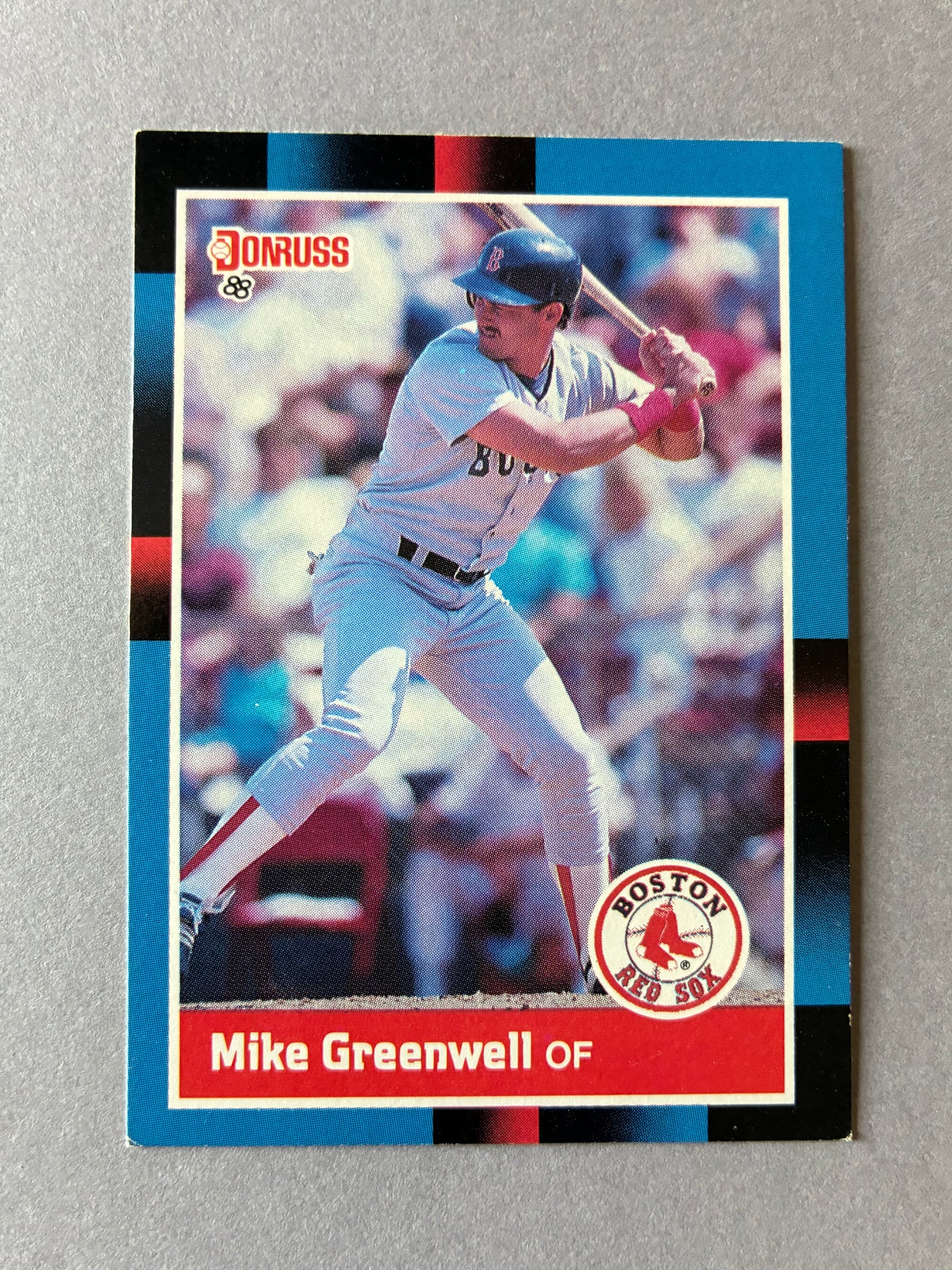 1988 DONRUSS - MIKE GREENWELL #339 BOSTON RED SOX