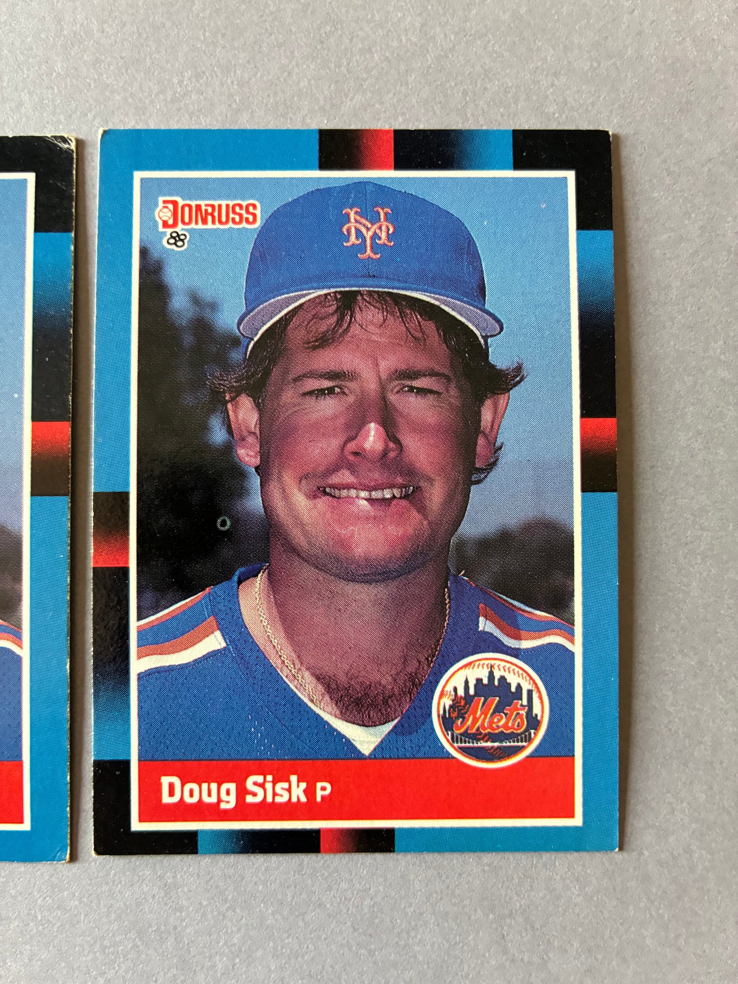 (LOT OF 2) 1988 DONRUSS - DOUG SISK #642 METS