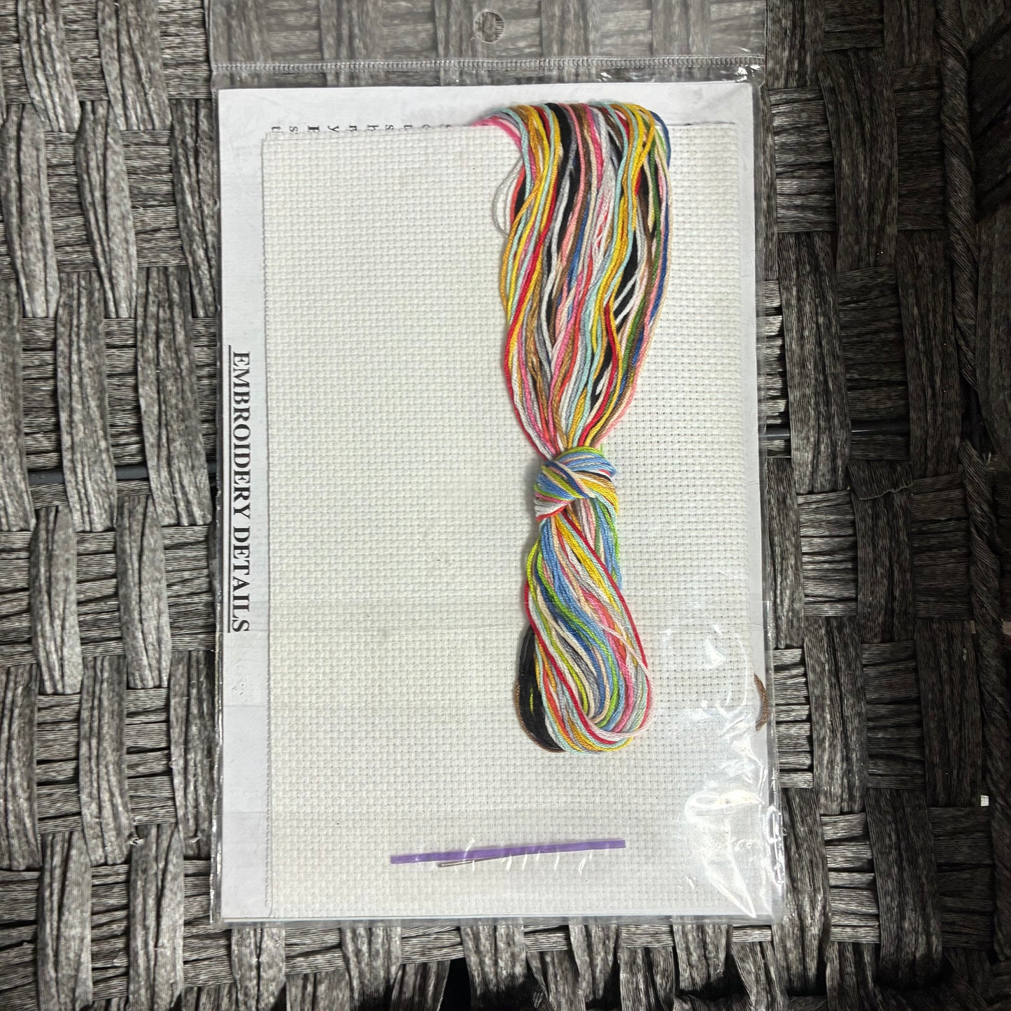 DESIGN WORKS CROSS STITCH "TAKE AIM" FUNNY BATHROOM DECOR