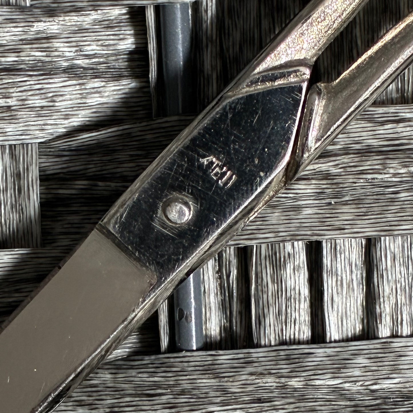 VINTAGE PHENIX STEEL SCISSORS MADE IN ITALY CRAFT SCISSORS ADJUSTABLE