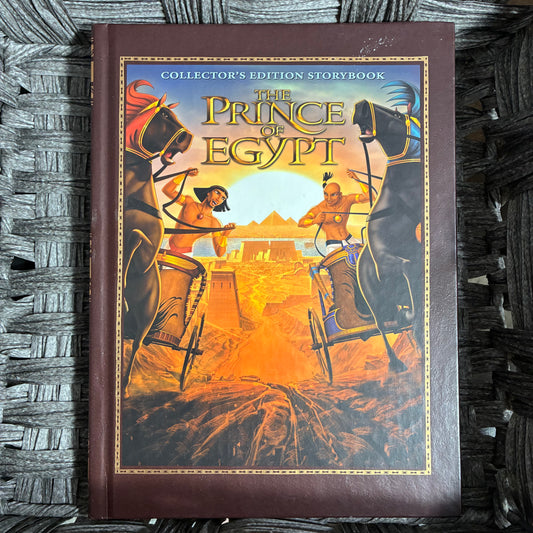 THE PRINCE OF EGYPT COLLECTOR'S EDITION STORY BOOK DREAM WORKS WALMART EXCLUSIVE