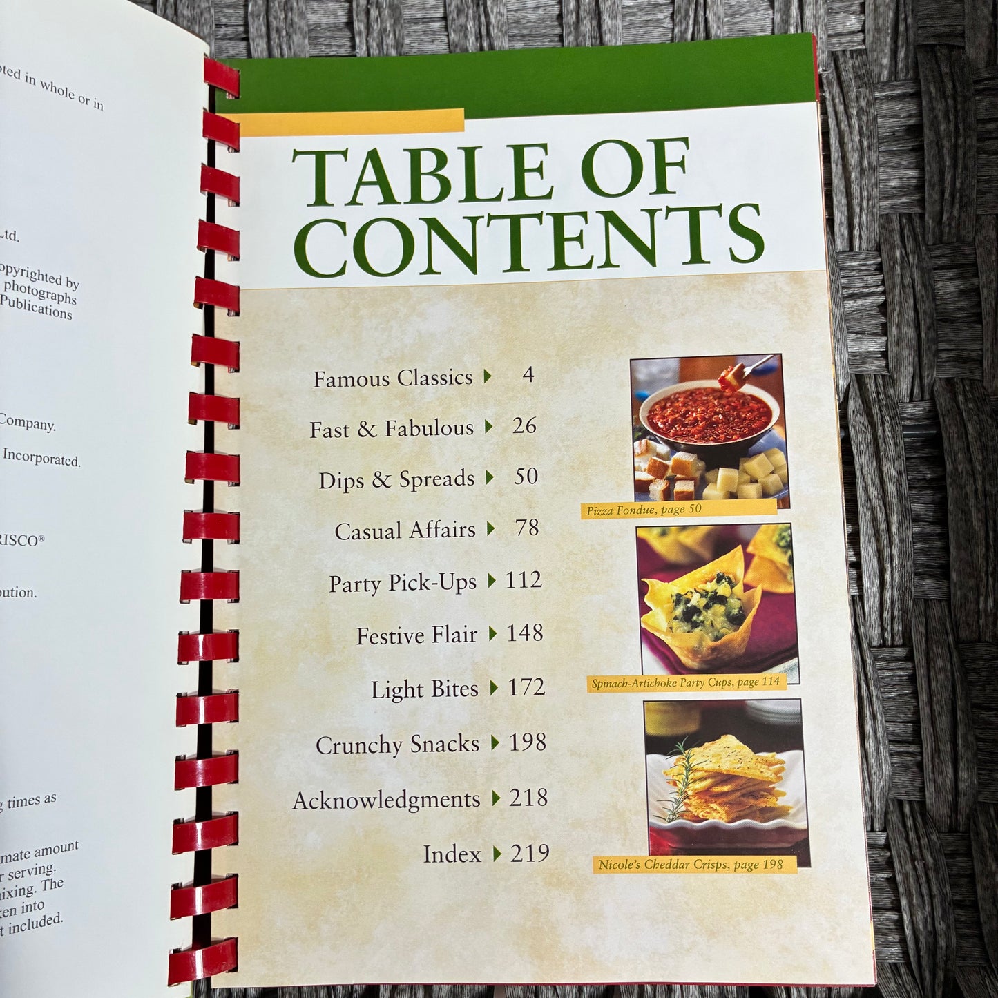 100 BEST APPETIZER RECIPES 2004 SPIRAL BOUND VINTAGE COOKBOOK - PRE OWNED