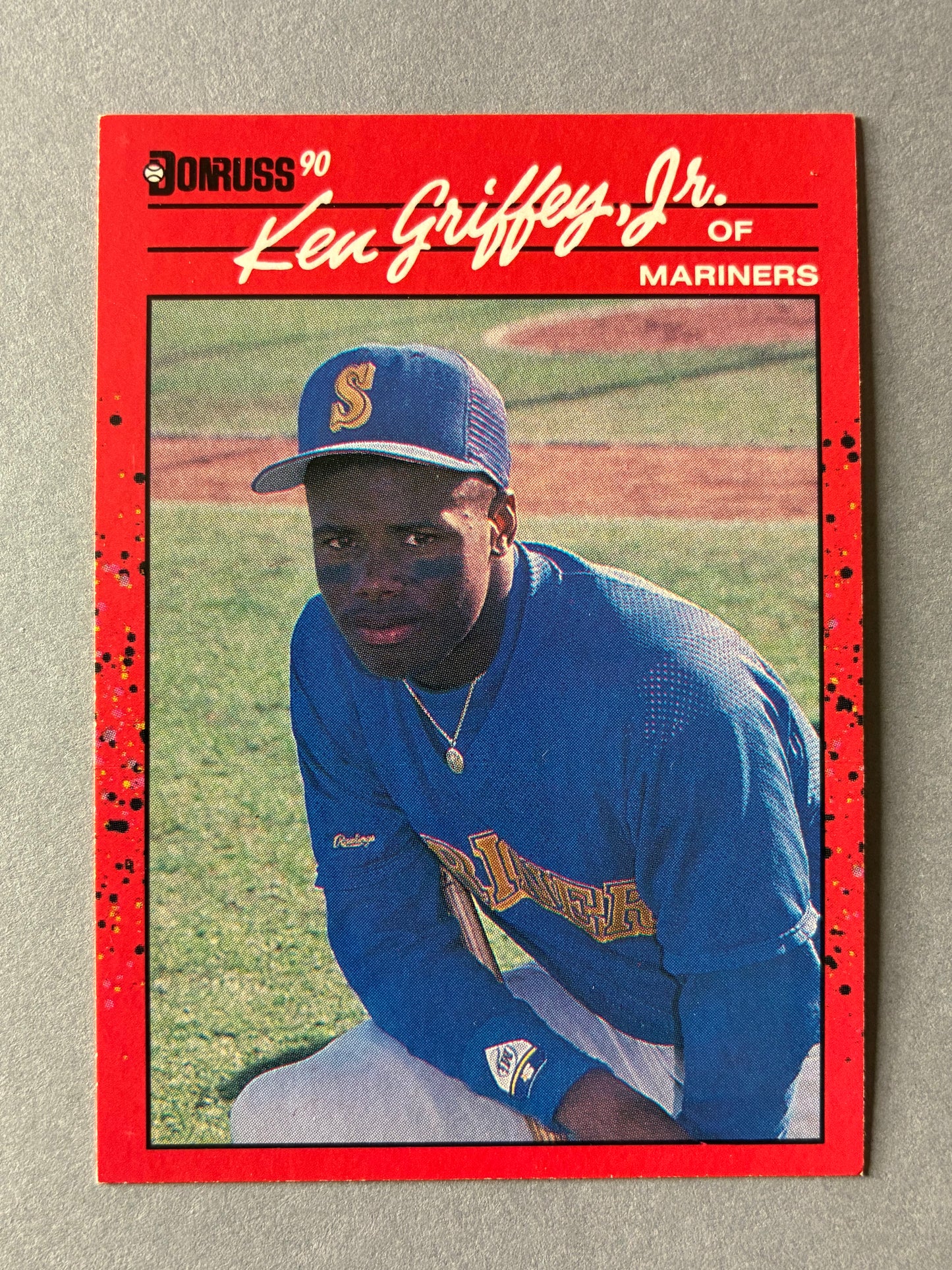 1990 DONRUSS - GEORGE (KEN) KENNETH GRIFFEY, JR. #365 (MARINERS)