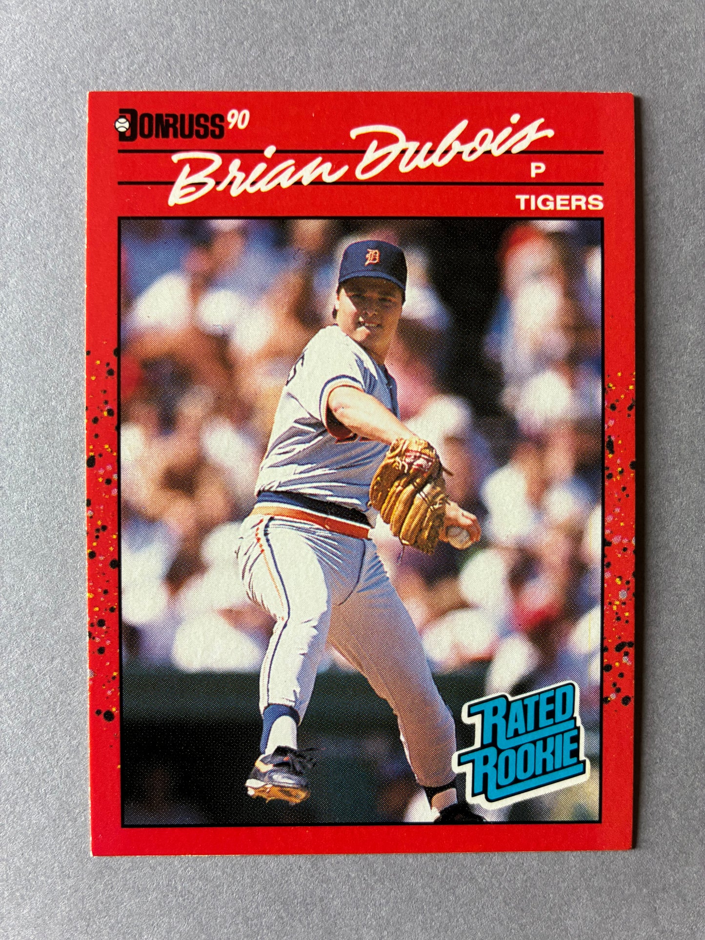 1990 DONRUSS - BRIAN DUBOIS #38 (TIGERS)
