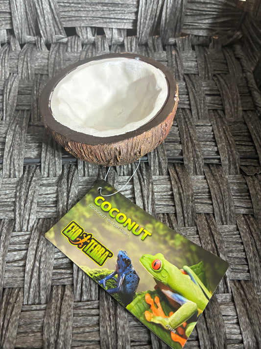 EXO TERRA COCONUT THEMED WATER DISH PT3158