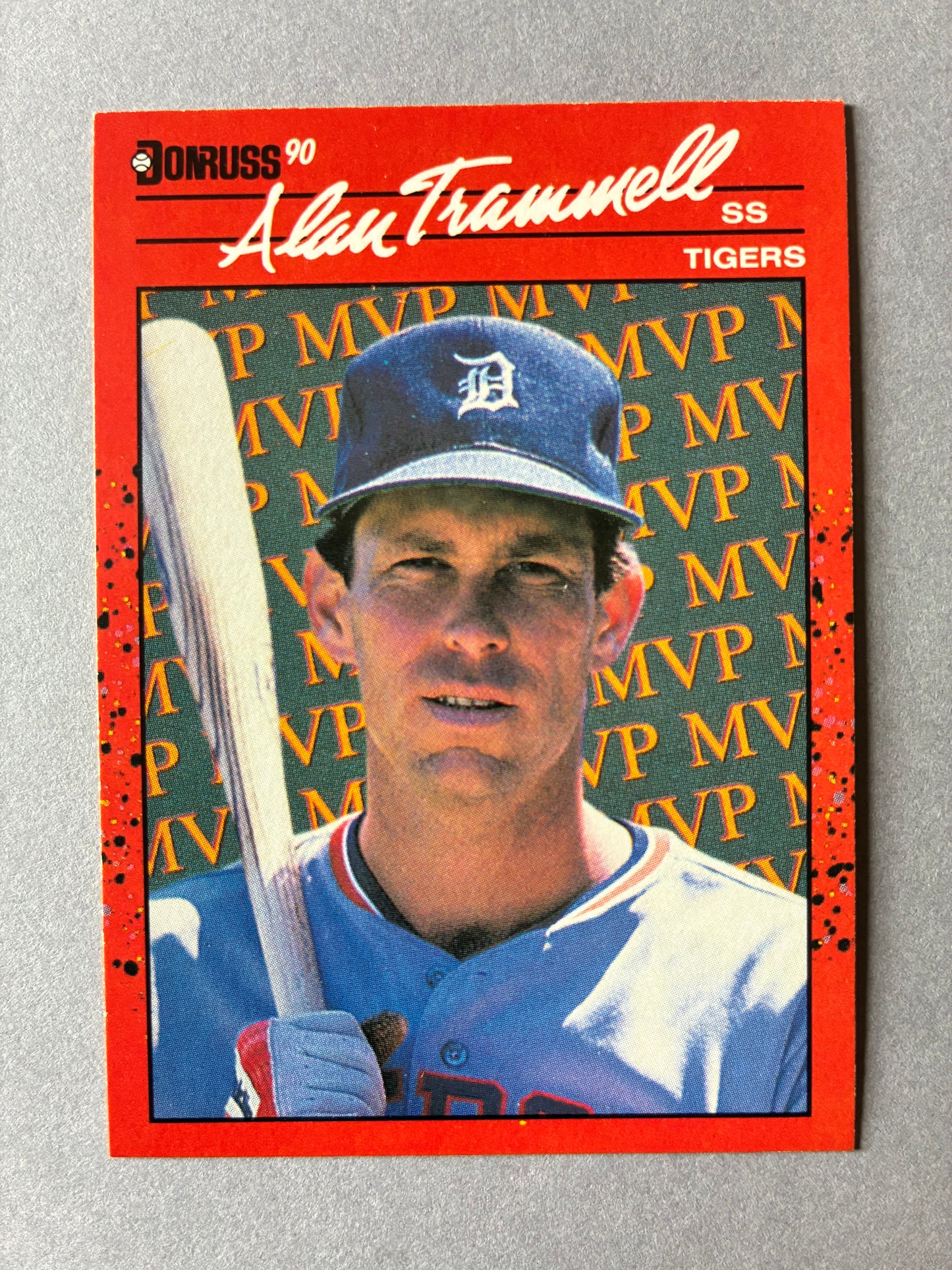 1990 DONRUSS - ALAN STUART TRAMMELL #BC-26 (TIGERS)