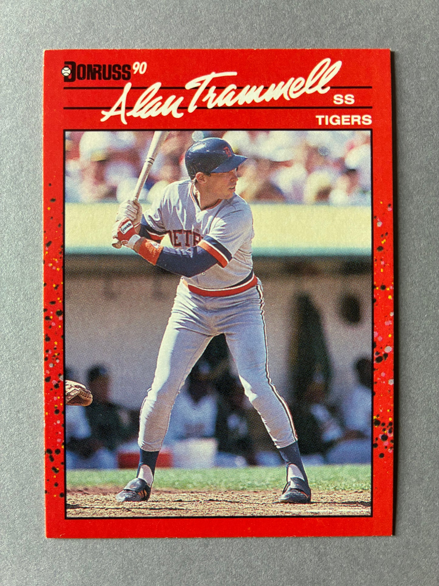 1990 DONRUSS - ALAN STUART TRAMMELL #90 (TIGERS)
