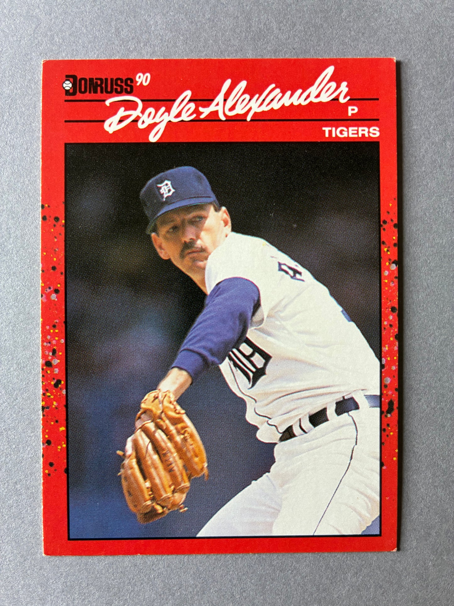 1990 DONRUSS - DOYLE LAFAYETTE ALEXANDER #62 (TIGERS)