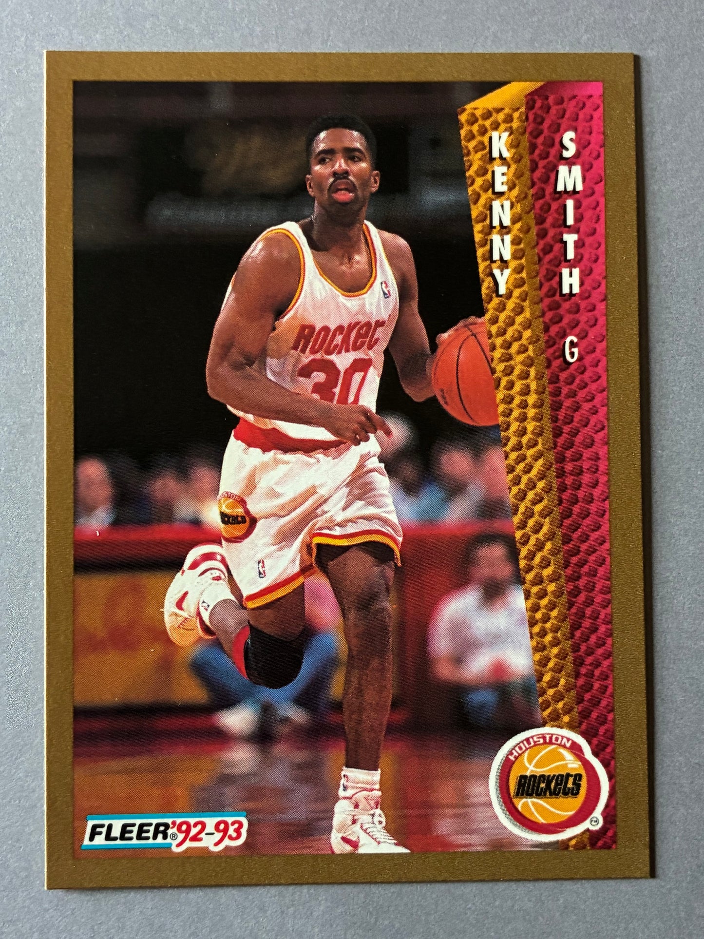 1992-93 FLEER - KENNY SMITH #85 (HOUSTON ROCKETS)