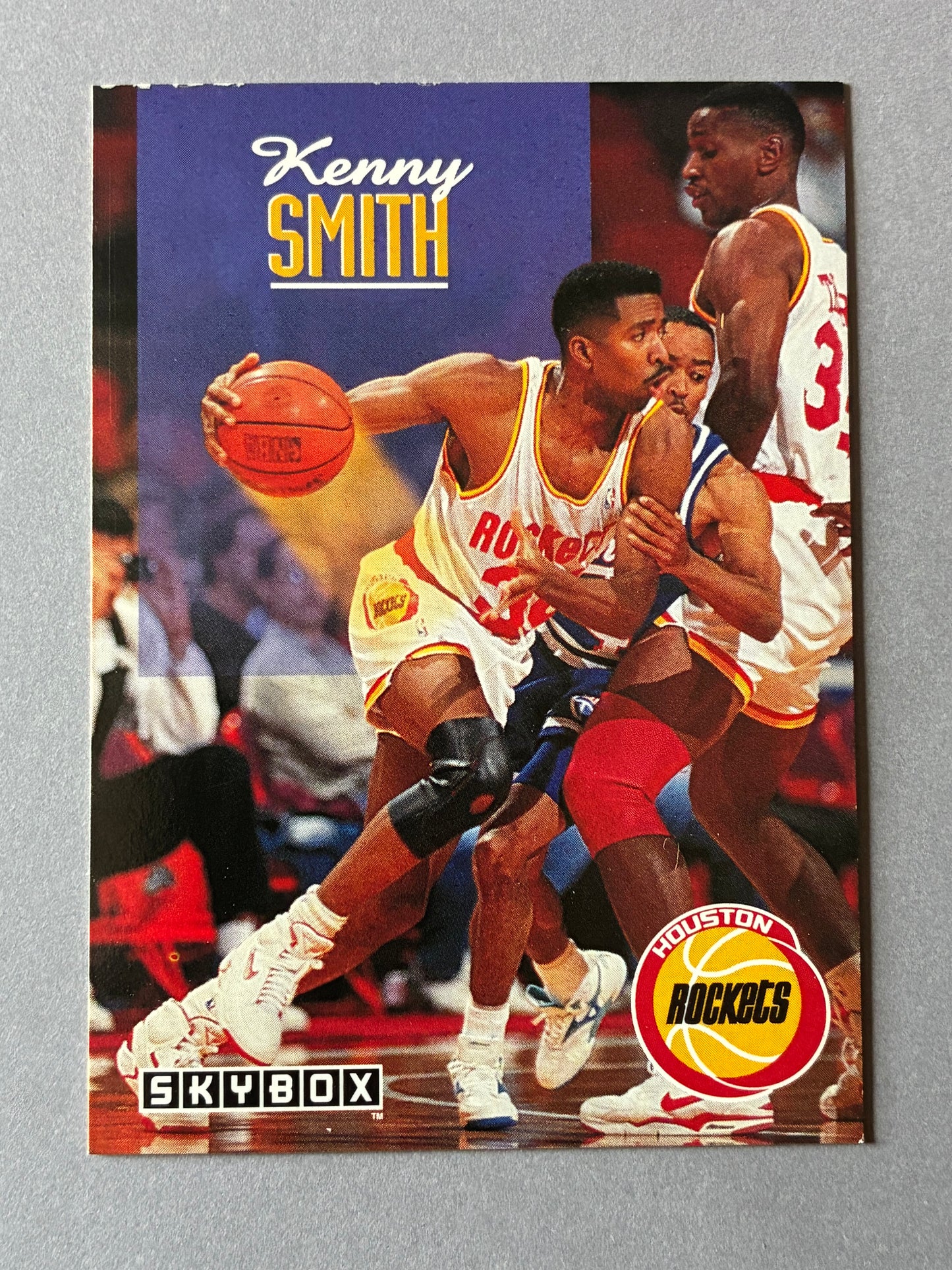 1992 SKYBOX - KENNY SMITH #91 (HOUSTON ROCKETS)