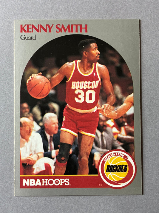 1990 NBA HOOPS - KENNY SMITH #414 (HOUSTON ROCKETS)