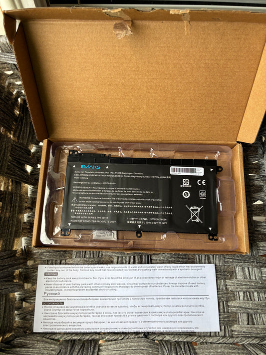 GENERIC EMAKS RECHARGEABLE LI-ION BATTERY REPLACEMENT TPN-W118