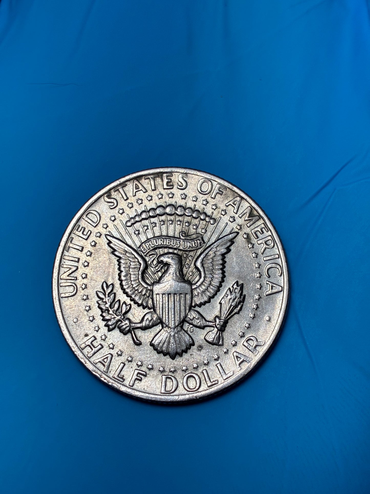 1974 KENNEDY HALF DOLLAR NO MINT MARK