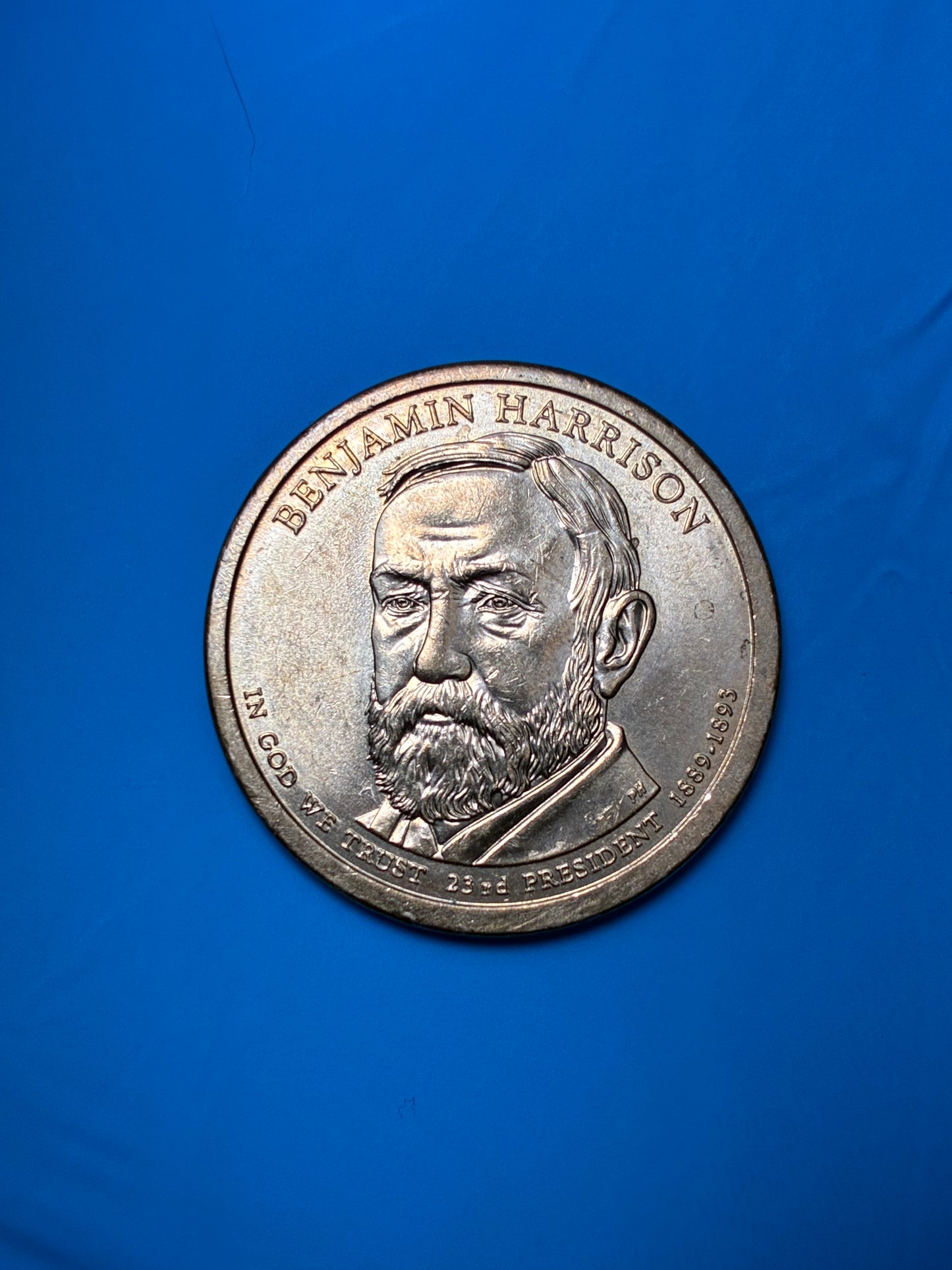 2012 P BENJAMIN HARRISON PRESIDENTIAL GOLDEN DOLLAR