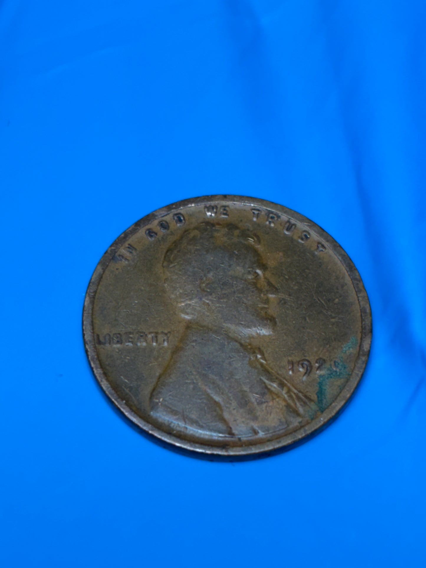 1920 LINCOLN WHEAT CENT NO MINT MARK