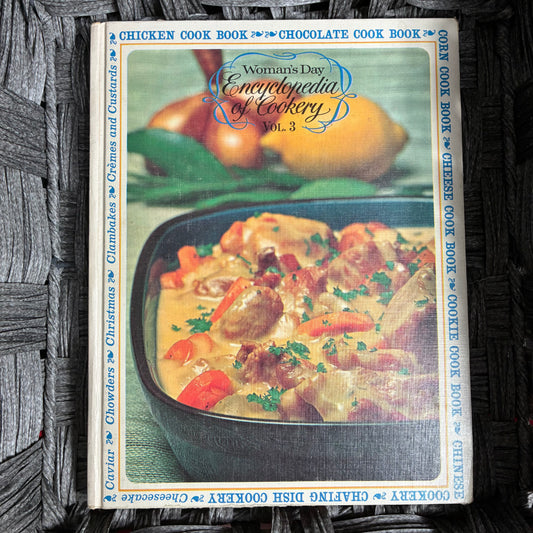 WOMAN'S DAY ENCYCLOPEDIA OF COOKERY VOL. 3 HARDCOVER NONFICTION COOKING RECIPES