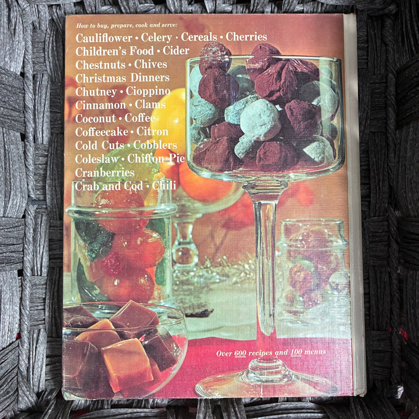 WOMAN'S DAY ENCYCLOPEDIA OF COOKERY VOL. 3 HARDCOVER NONFICTION COOKING RECIPES
