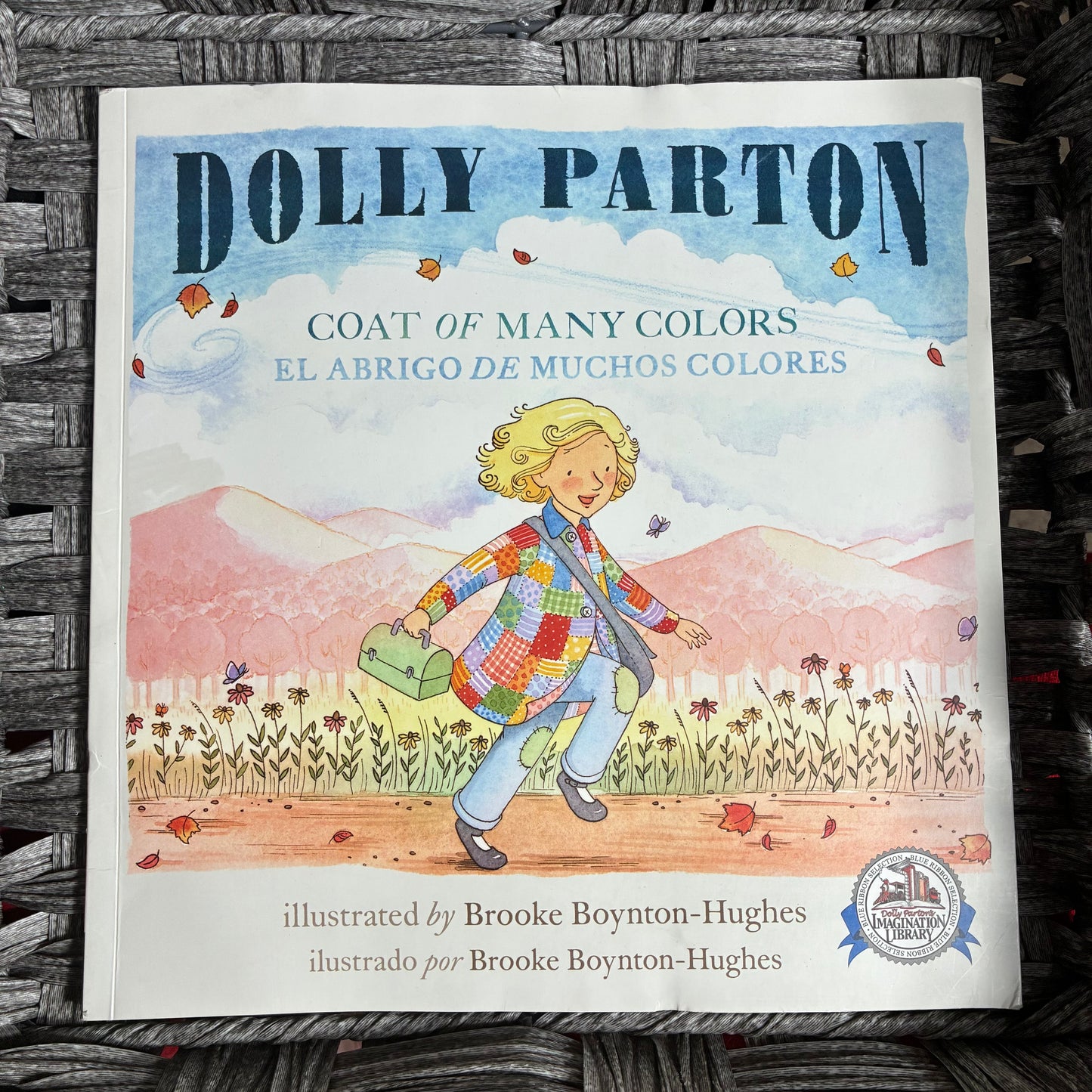 DOLLY PARTON COAT OF MANY COLORS BOOK - PRE OWNED ACCEPTABLE