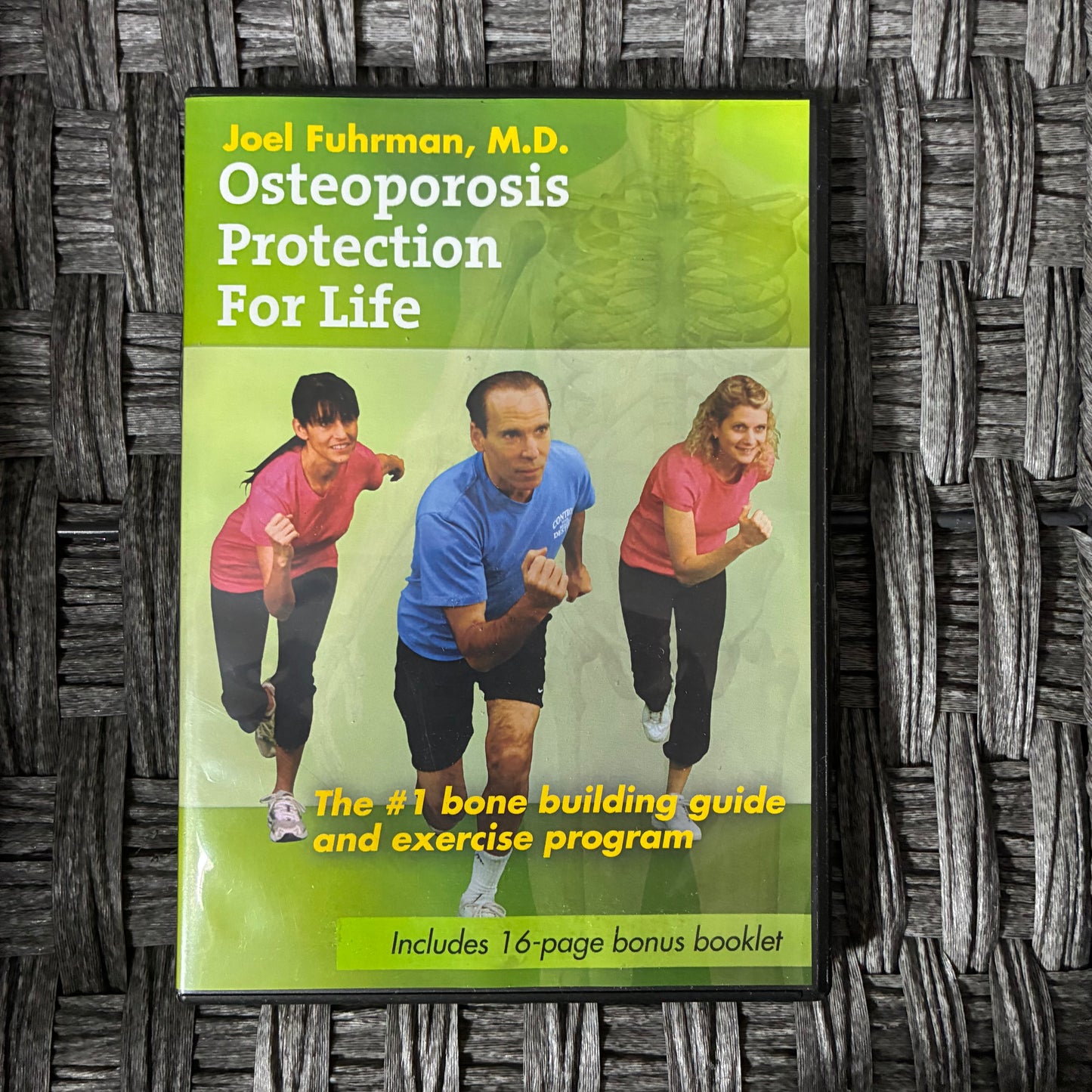 DR. JOEL FUHRMAN OSTEOPOROSIS PROTECTION FOR LIFE BONE BUILDING GUIDE DVD - GOOD