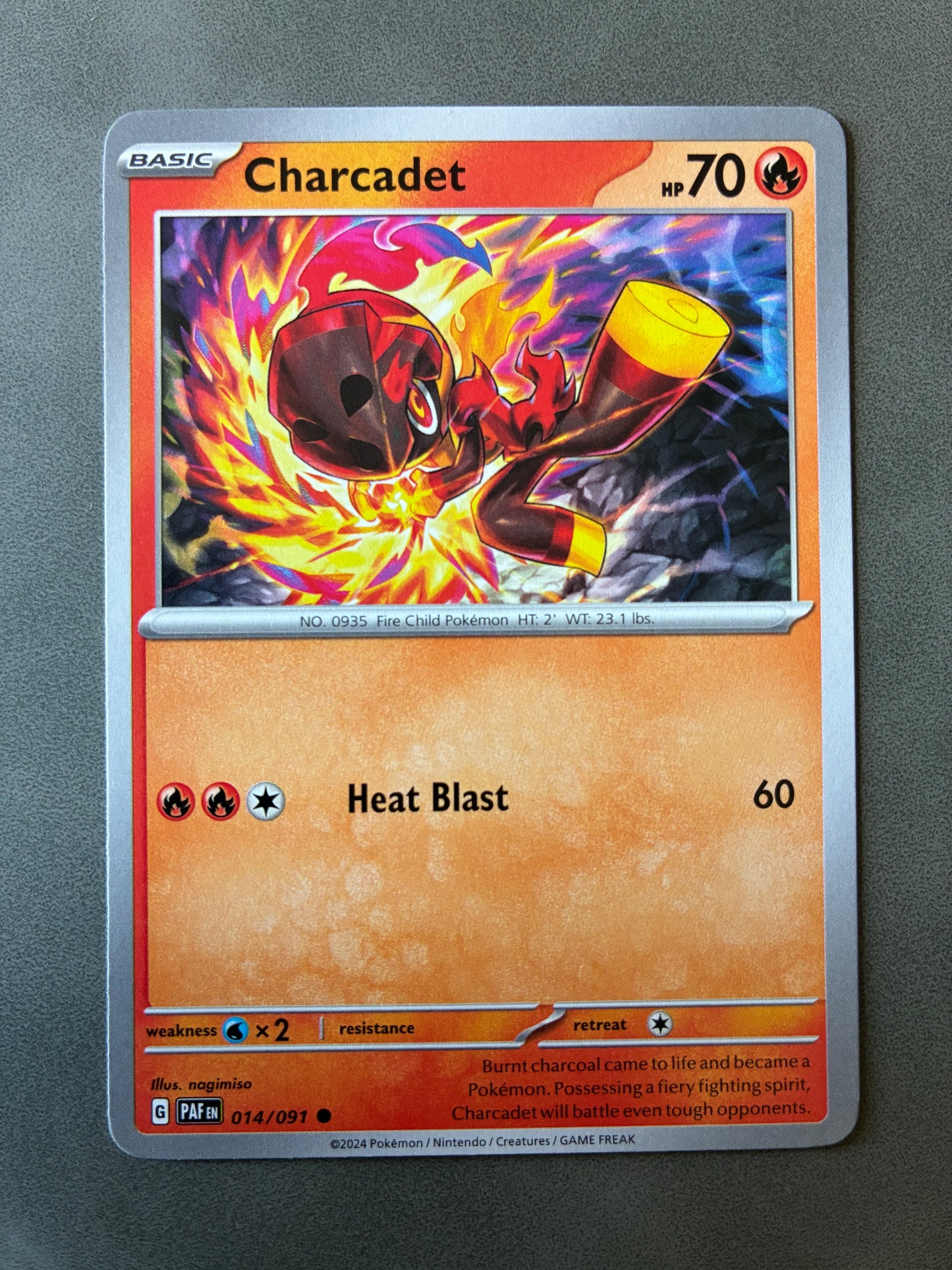 2024 POKEMON TCG (PAF) - CHARCADET 014/091