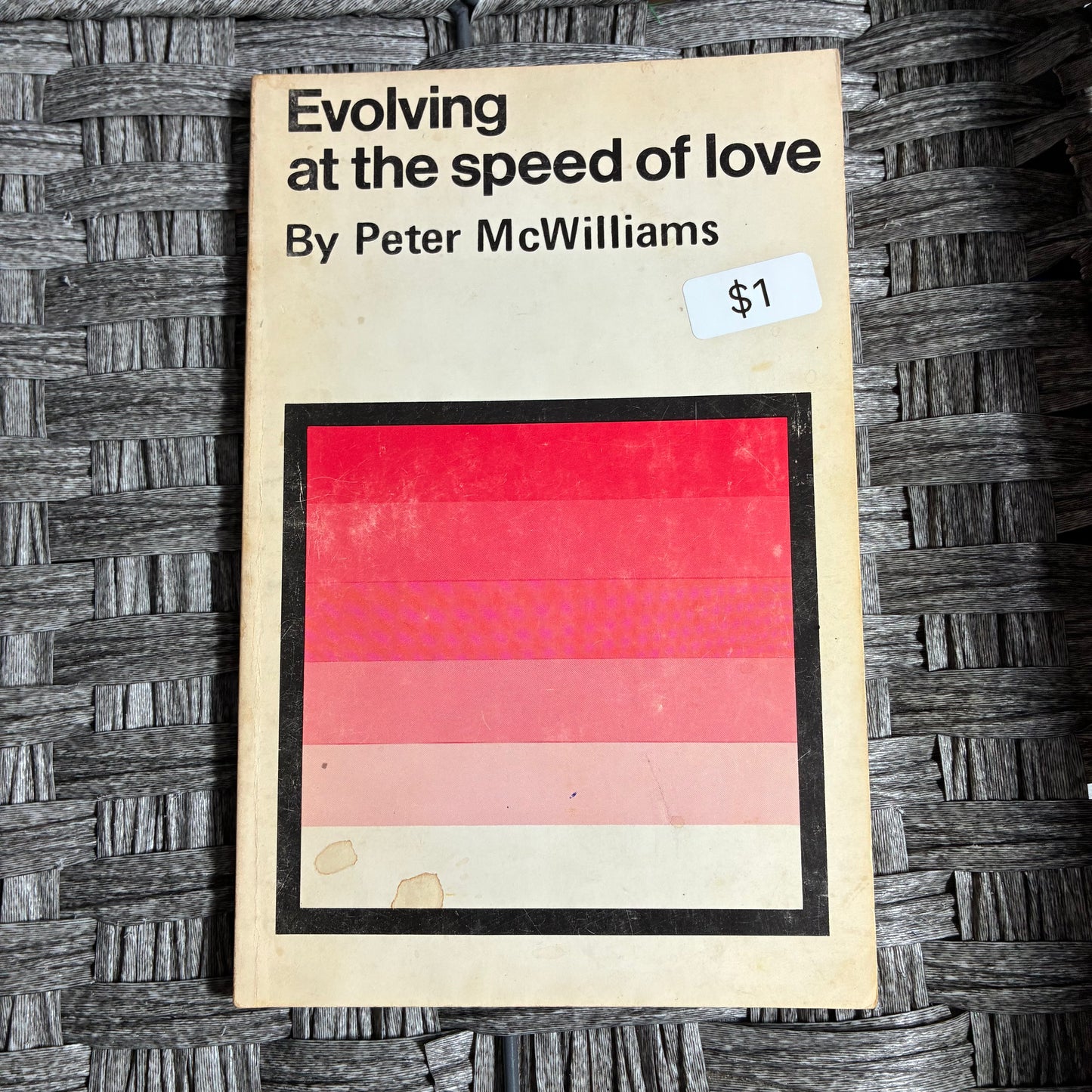 LOT OF 4 VINTAGE PAPERBACK POETRY BOOKS BY PETER MCWILLIAMS - ACCEPTABLE