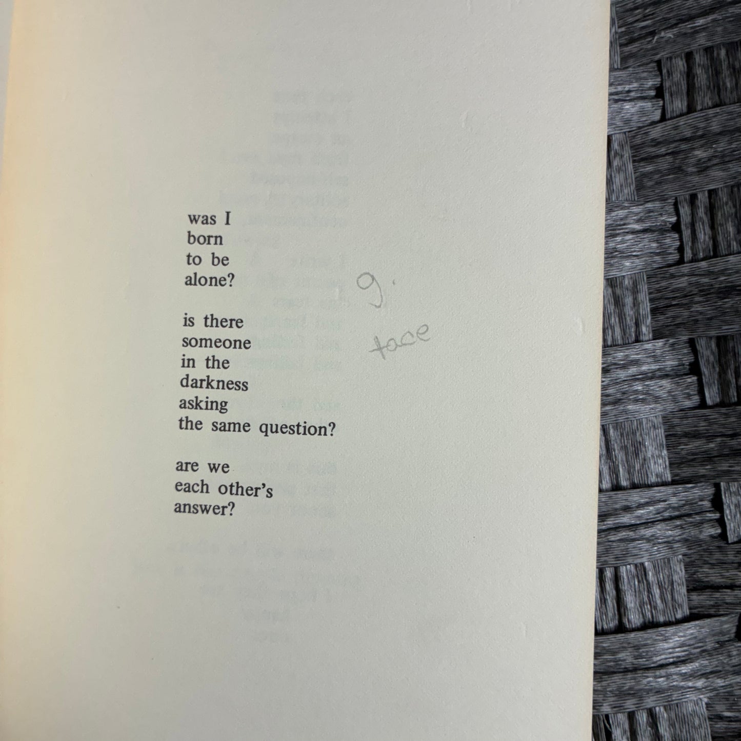 LOT OF 4 VINTAGE PAPERBACK POETRY BOOKS BY PETER MCWILLIAMS - ACCEPTABLE