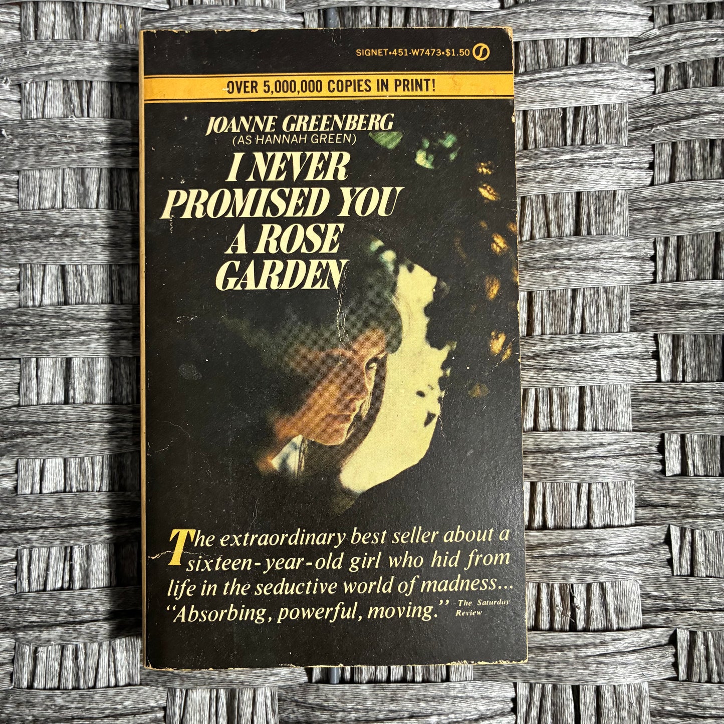 I NEVER PROMISED YOU A ROSE GARDEN JOANNE GREENBERG AS HANNAH GREEN - PAPERBACK