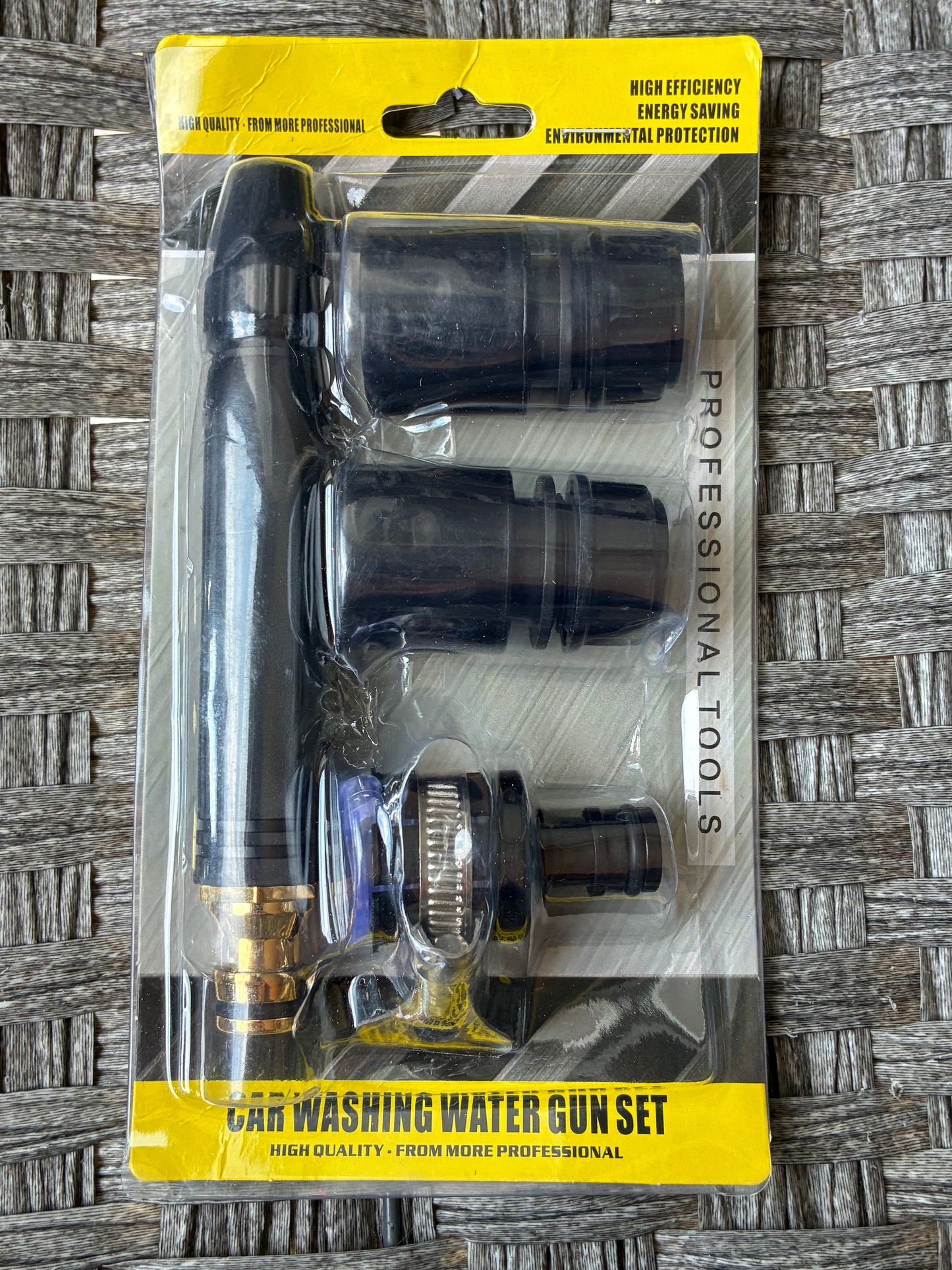 HIGH PRESSURE WATER GUN SPRAYER WITH FITTINGS CAR HOME PRESSURE WASHING