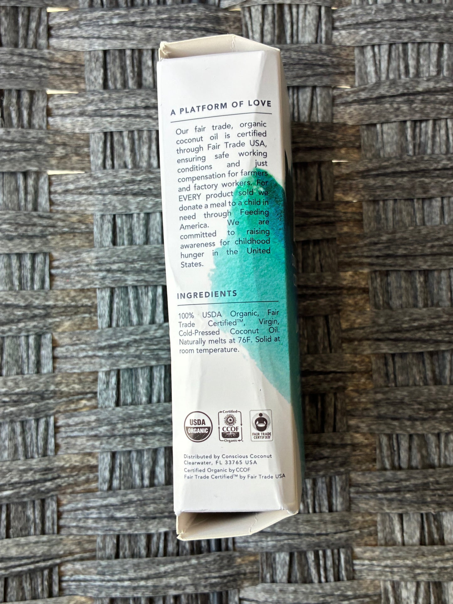 CONSCIOUS COCONUT COCONUT OIL PACKETS 5CT 0.25 FL OZ