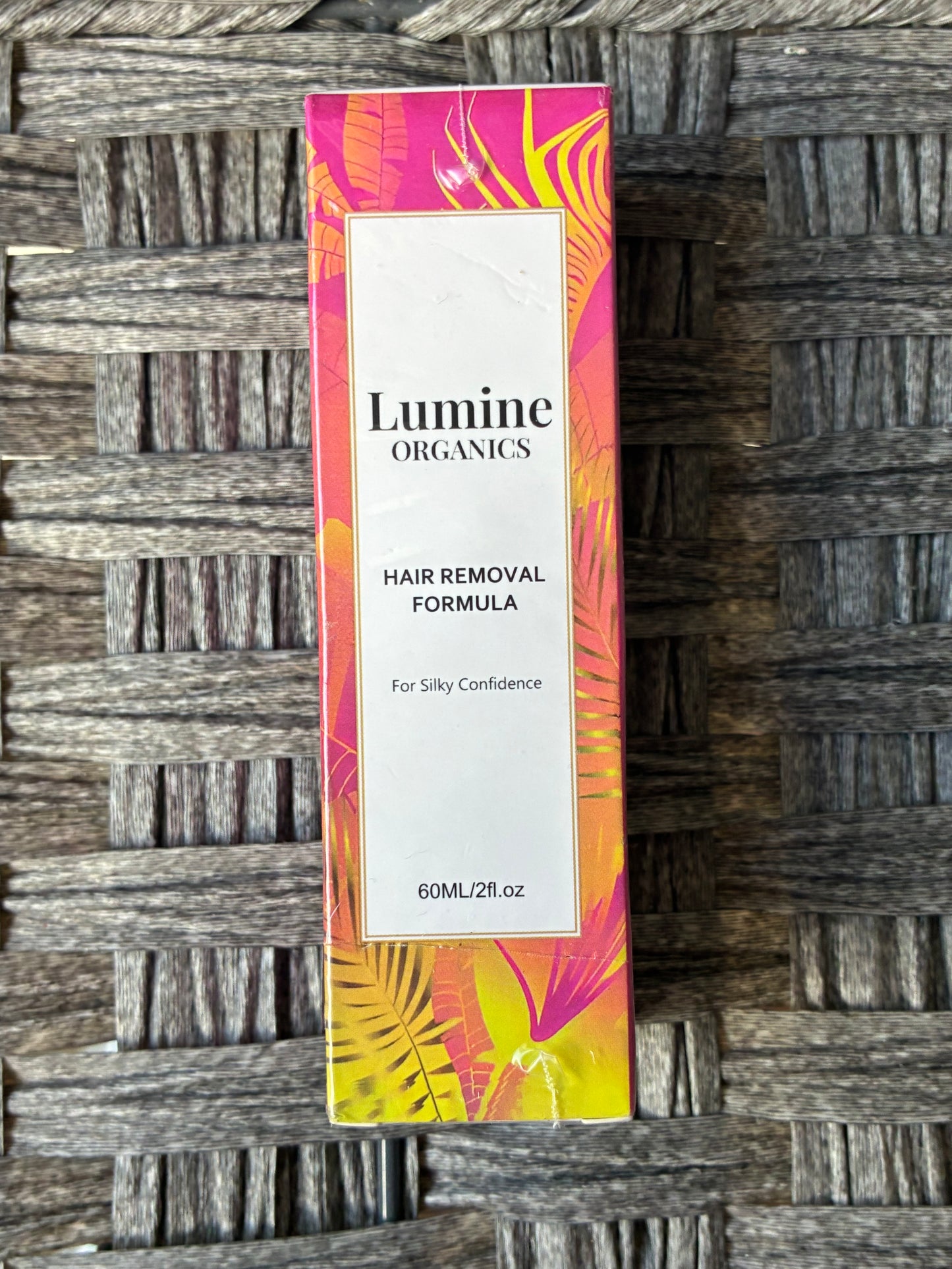 LUMINE ORGANICS HAIR REMOVAL FORMULA ROTUNDUS OIL FOR SILKY CONFIDENCE 2FL OZ