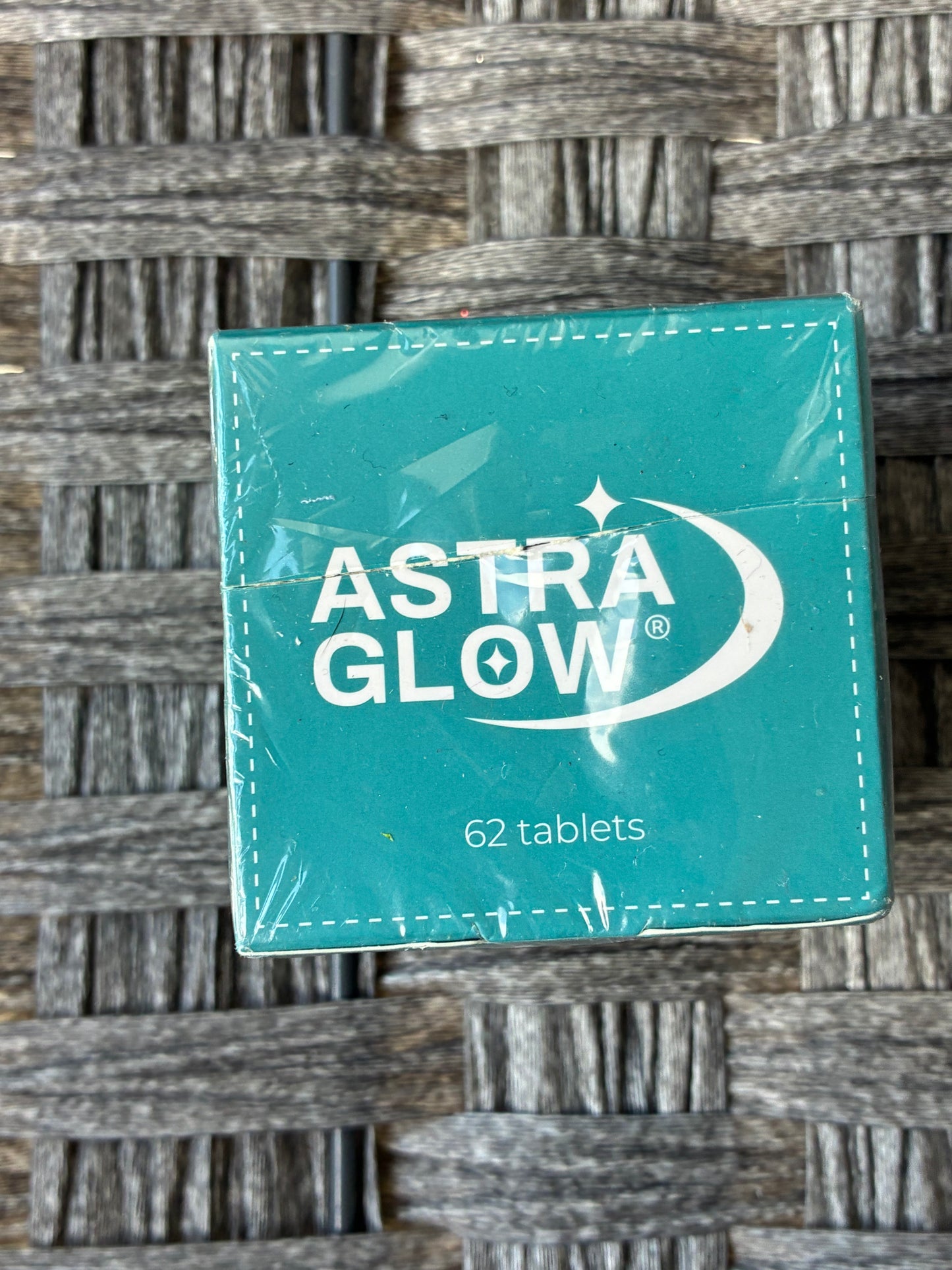 ASTRA GLOW 62PCS TOOTHPASTE TABLETS HYDROXYAPATITE 8% SEALED NATURAL