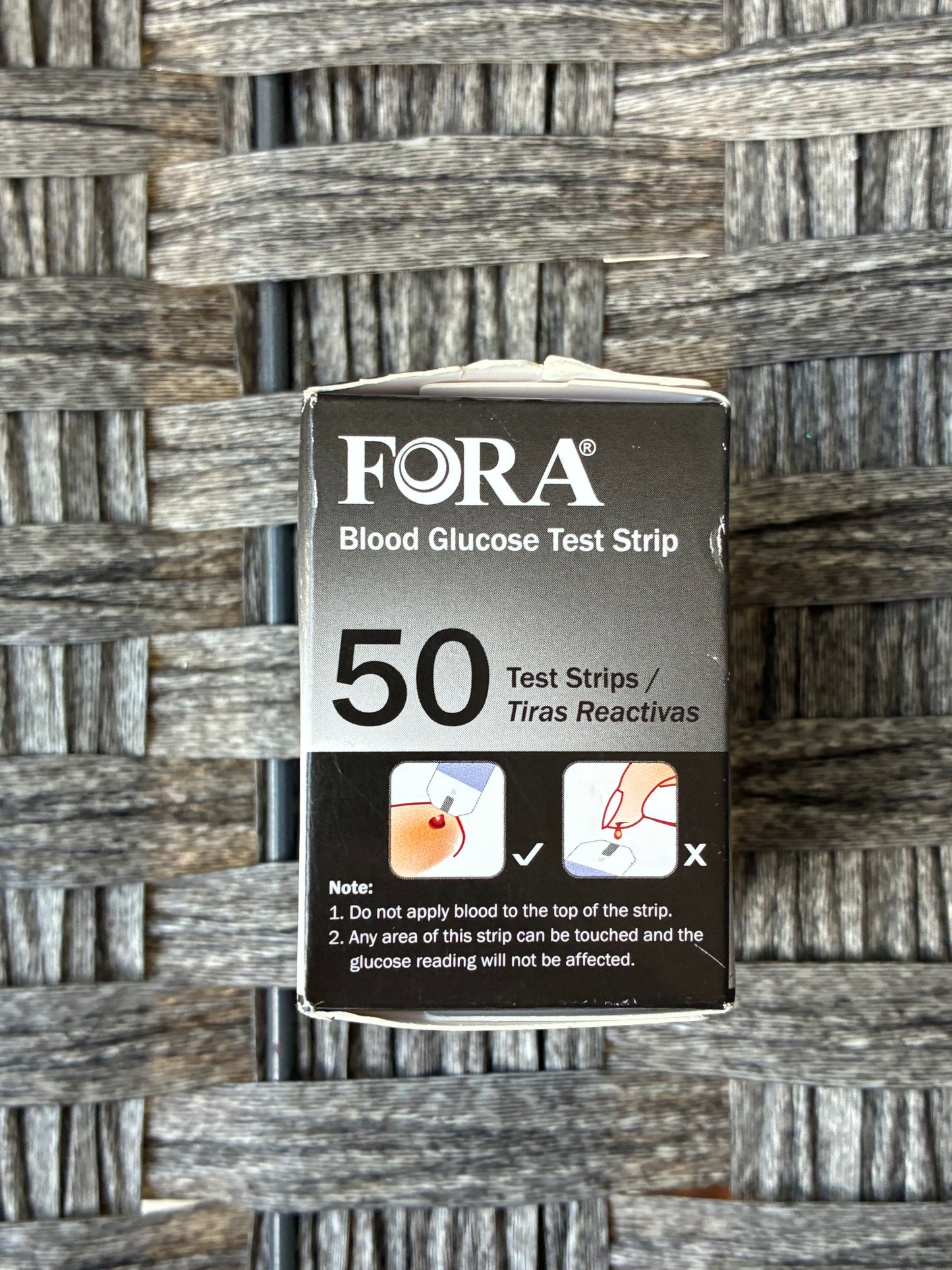 FORA PREMIUM V10/V30 BOOD GLUCOSE TEST STRIPS 50PCS EXP. 01-2028 NEW