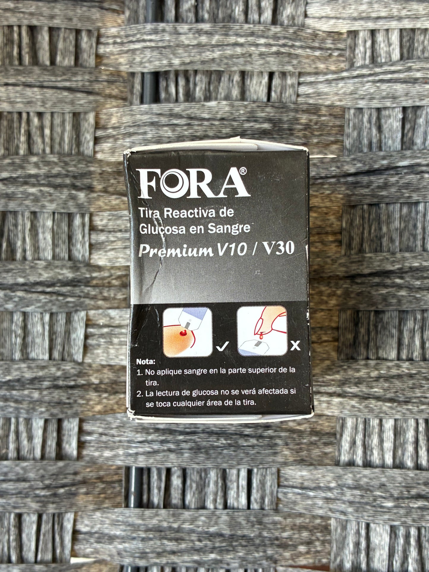 FORA PREMIUM V10/V30 BOOD GLUCOSE TEST STRIPS 50PCS EXP. 01-2028 NEW