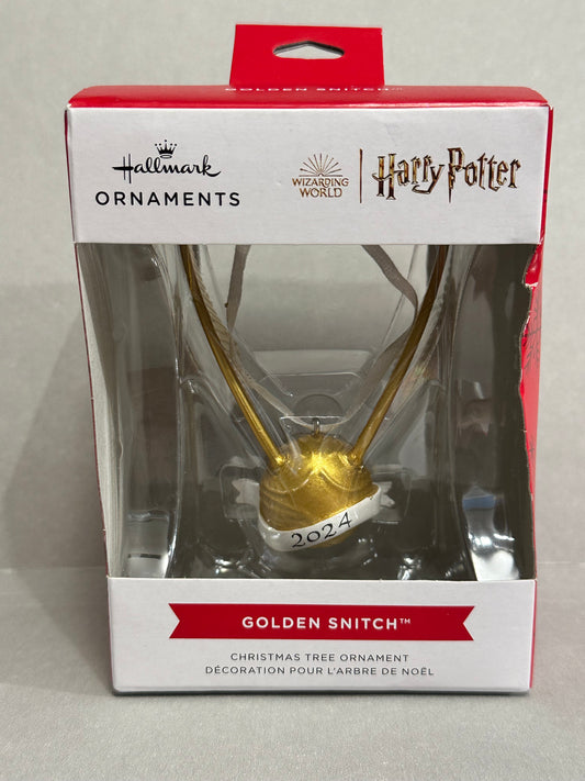 HALLMARK Ornaments Harry Potter  - 2024 Golden Snitch