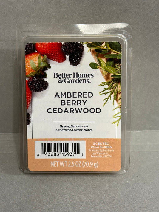 Better Homes & Gardens Wax Melts - Ambered Berry Cedarwood - 2.5OZ