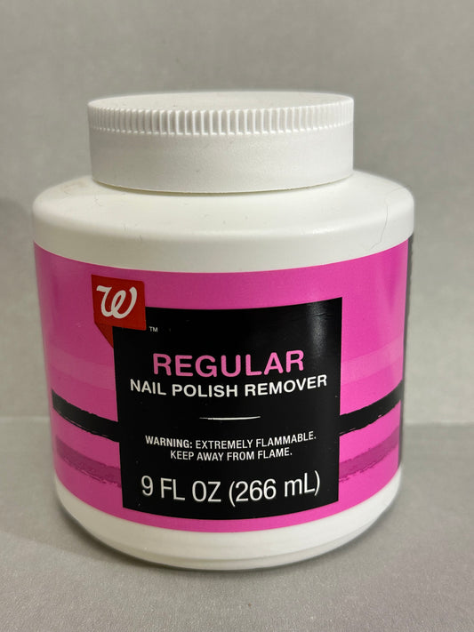 Walgreens Nail Polish Remover - Regular - 9FL OZ