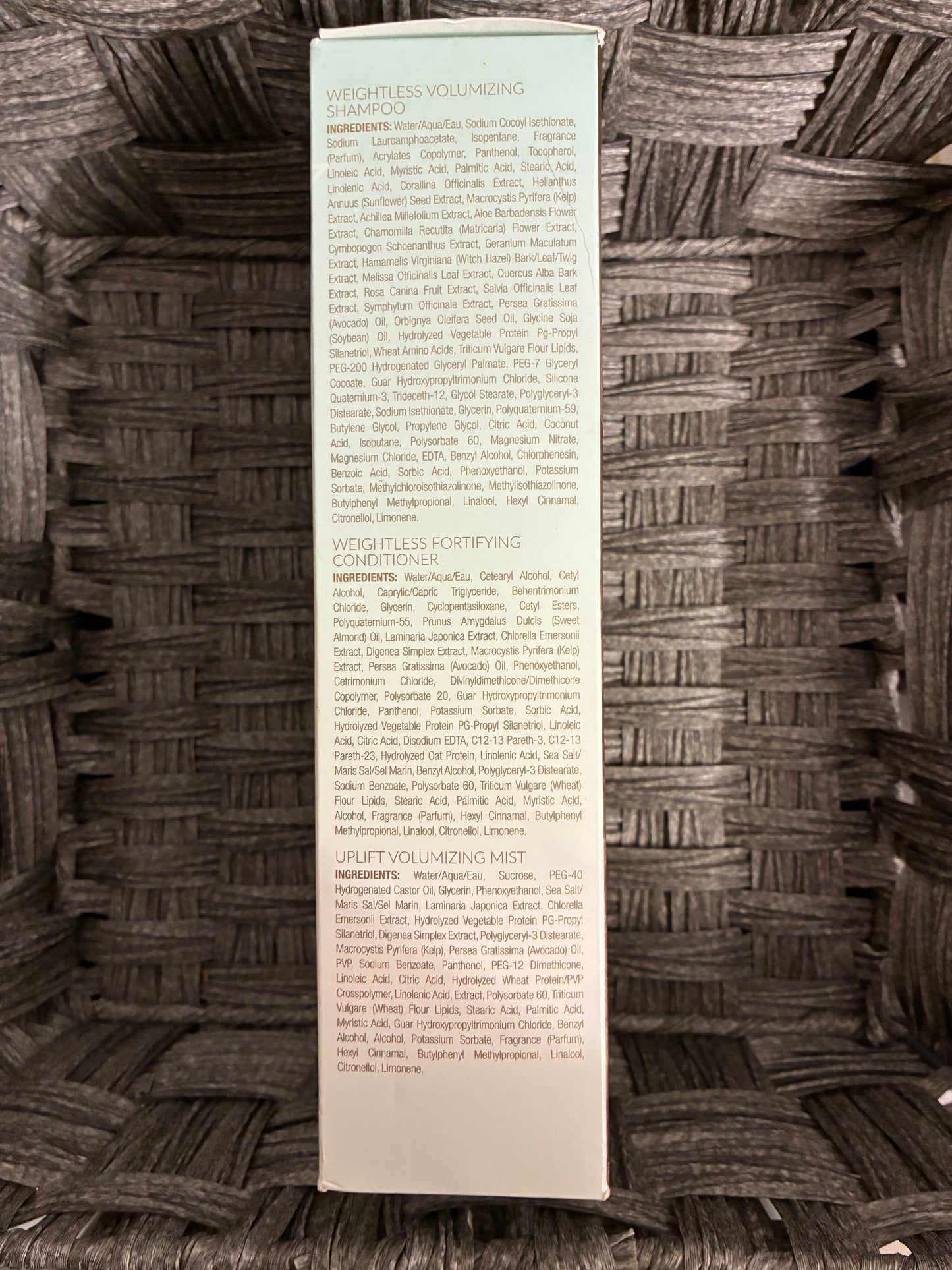 VOLAIRE HAIR VOLUMIZING 90 DAY SYSTEM - COMPLETE/SEALED