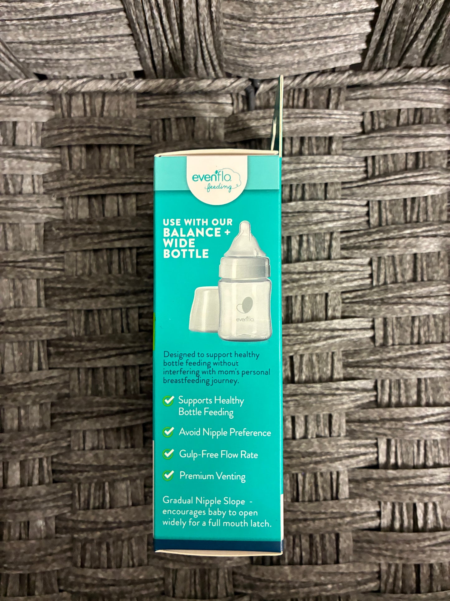 EVENFLO BALANCE PUMP ADAPTER TO WIDE NECK BOTTLE 3x 2CT PACKS