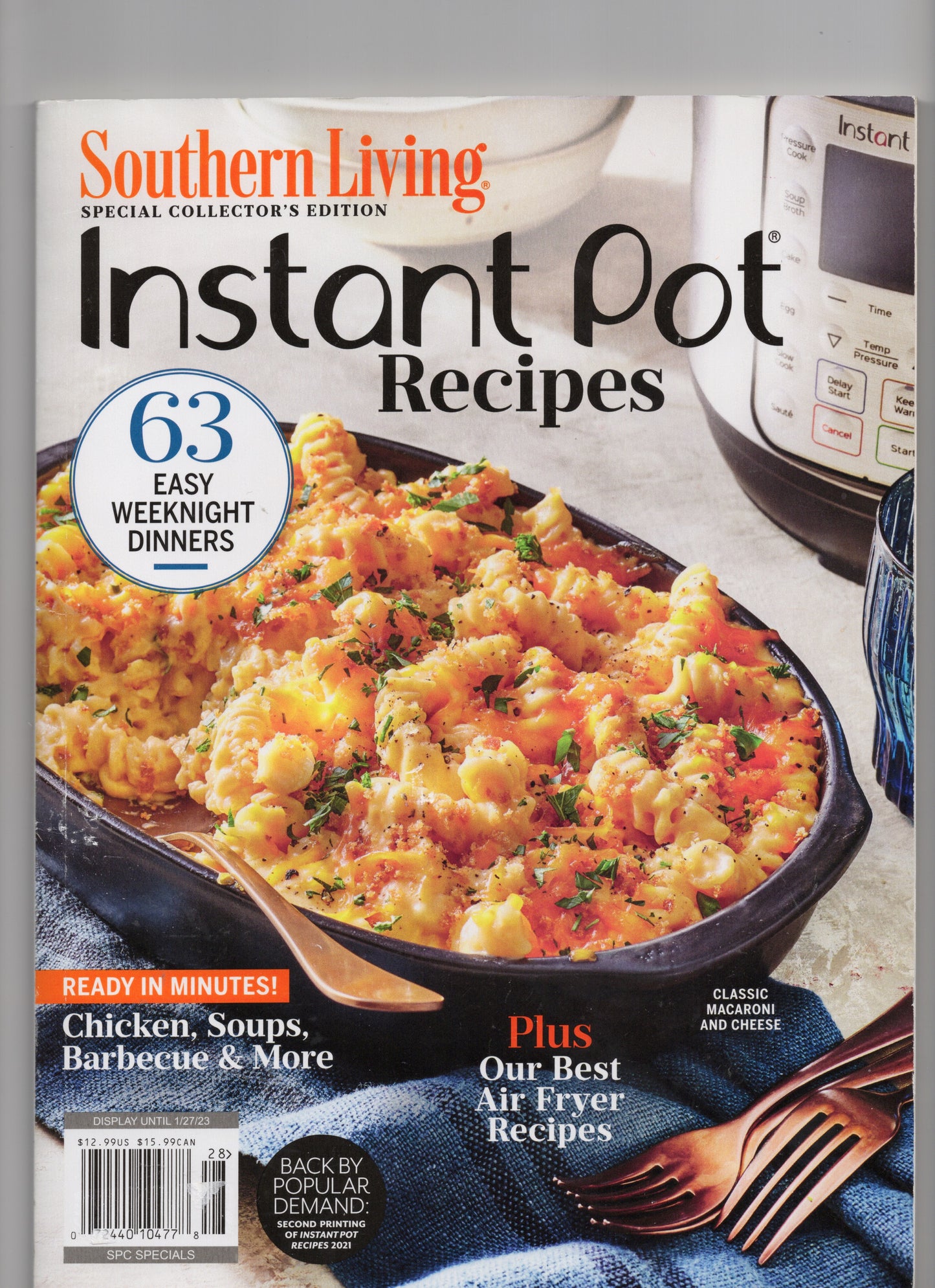 SOUTHERN LIVING MAGAZINE - SPECIAL COLLECTOR'S EDITION - INSTANT POT RECIPES