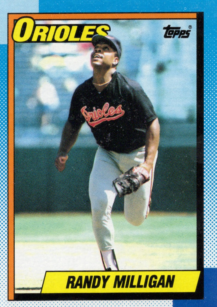 1990 THE TOPPS COMPANY, INC. BASEBALL CARDS - SELECT YOUR CARD