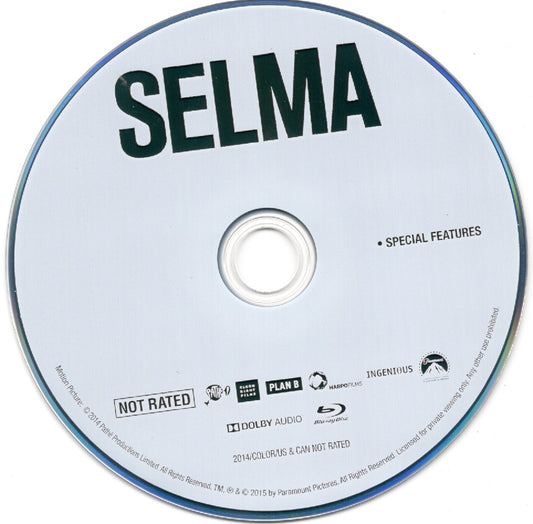 SELMA SPECIAL FEATURES (BLU-RAY)