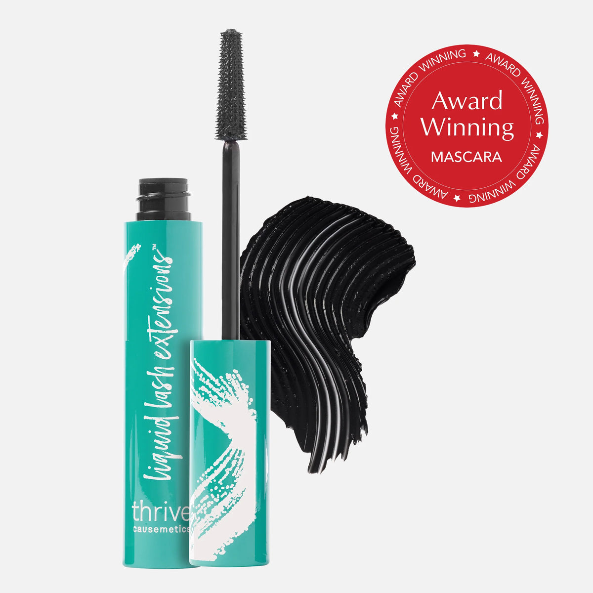 THRIVE CAUSEMETICS LIQUID LASH EXTENSIONS TUBING MASCARA (BRYNN - BLACK) NEW