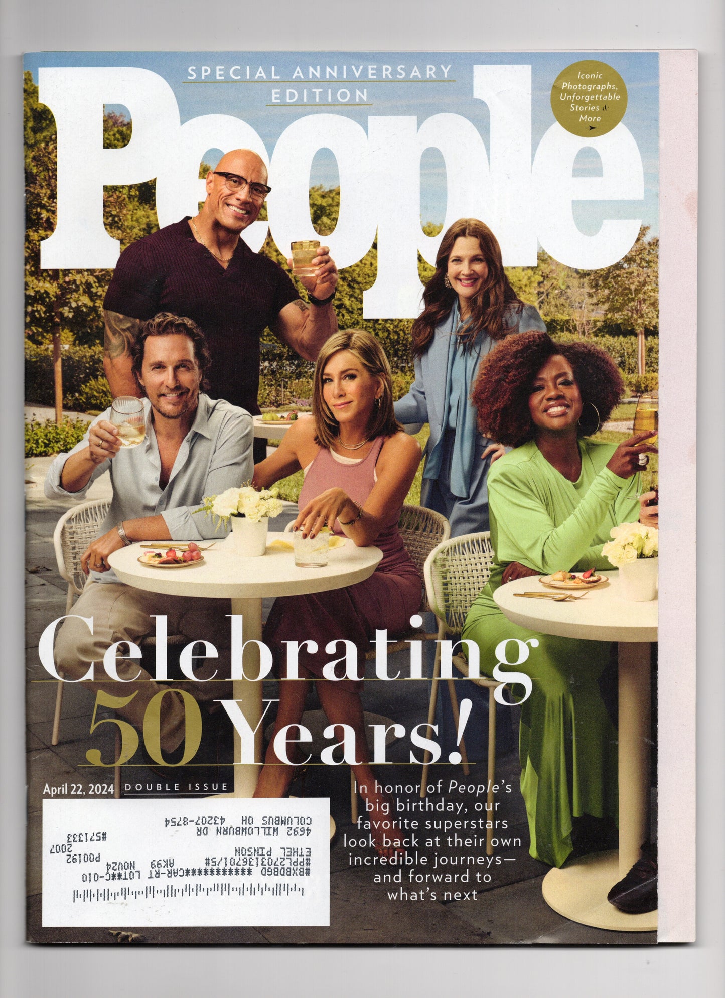 PEOPLE MAGAZINE APRIL 2024 DOUBLE ISSUE CELEBRATING 50 YEARS! SPECIAL ANNIVERSARY EDITION
