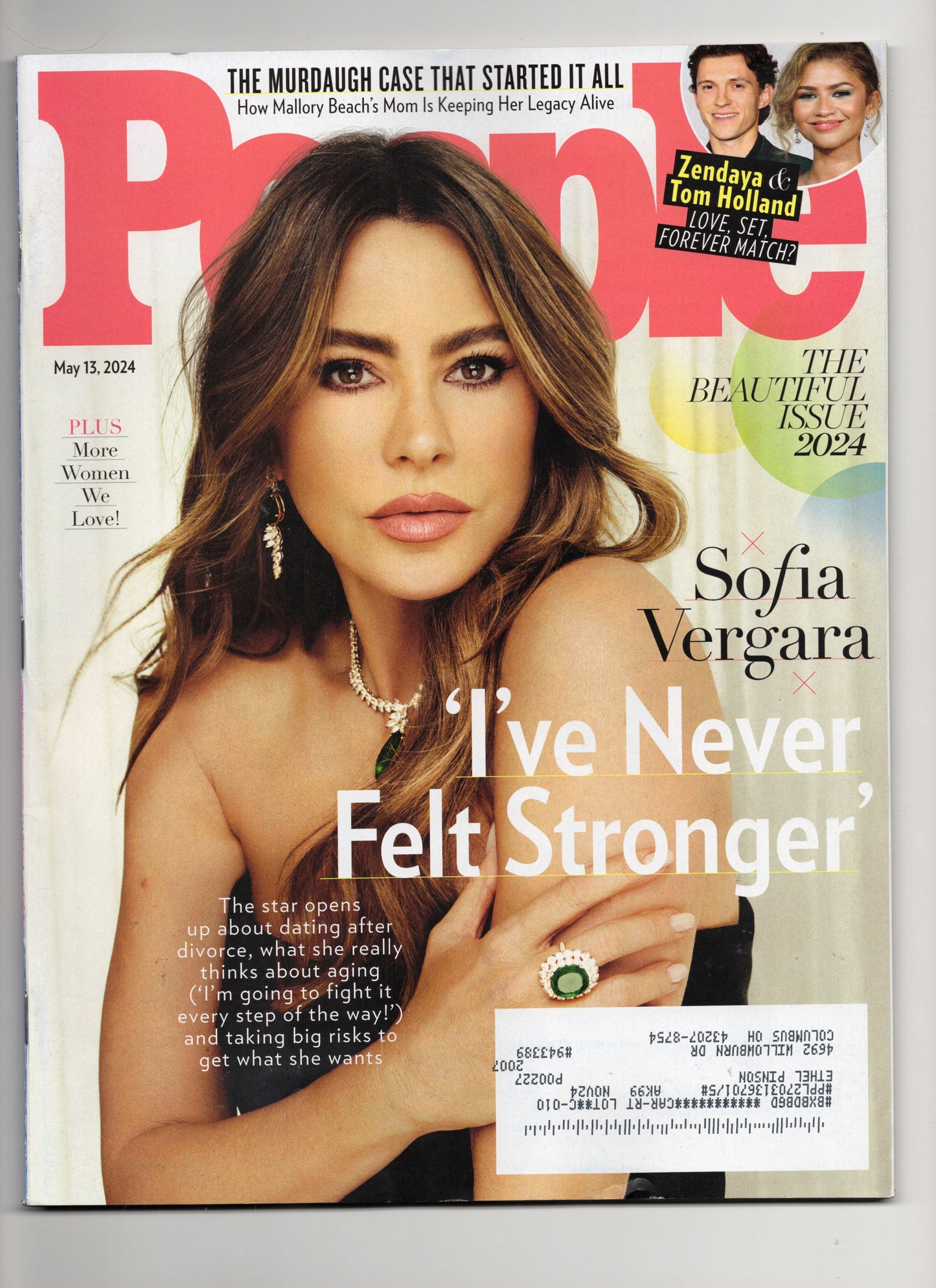 PEOPLE MAGAZINE MAY 2024 SOFIA VERGARA I'VE NEVER FELT STRONGER, TOM HOLLAND, ZENDAYA