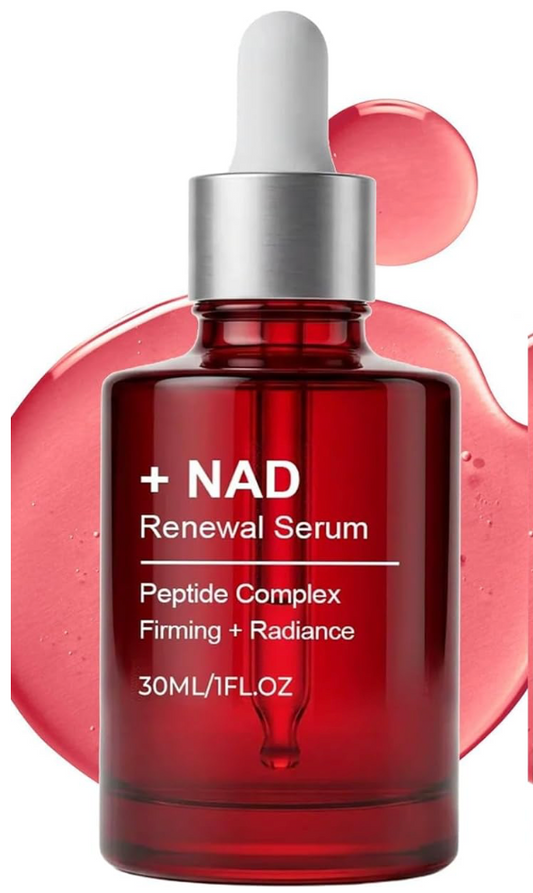 NAD+ RENEWAL SERUM PEPTIDE COMPLEX FIRMING & RADIANCE 30ML / 1 FL OZ NEW