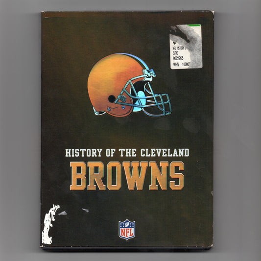 NFL HISTORY OF THE CLEVELAND BROWNS DVD 2008 - PRE OWNED
