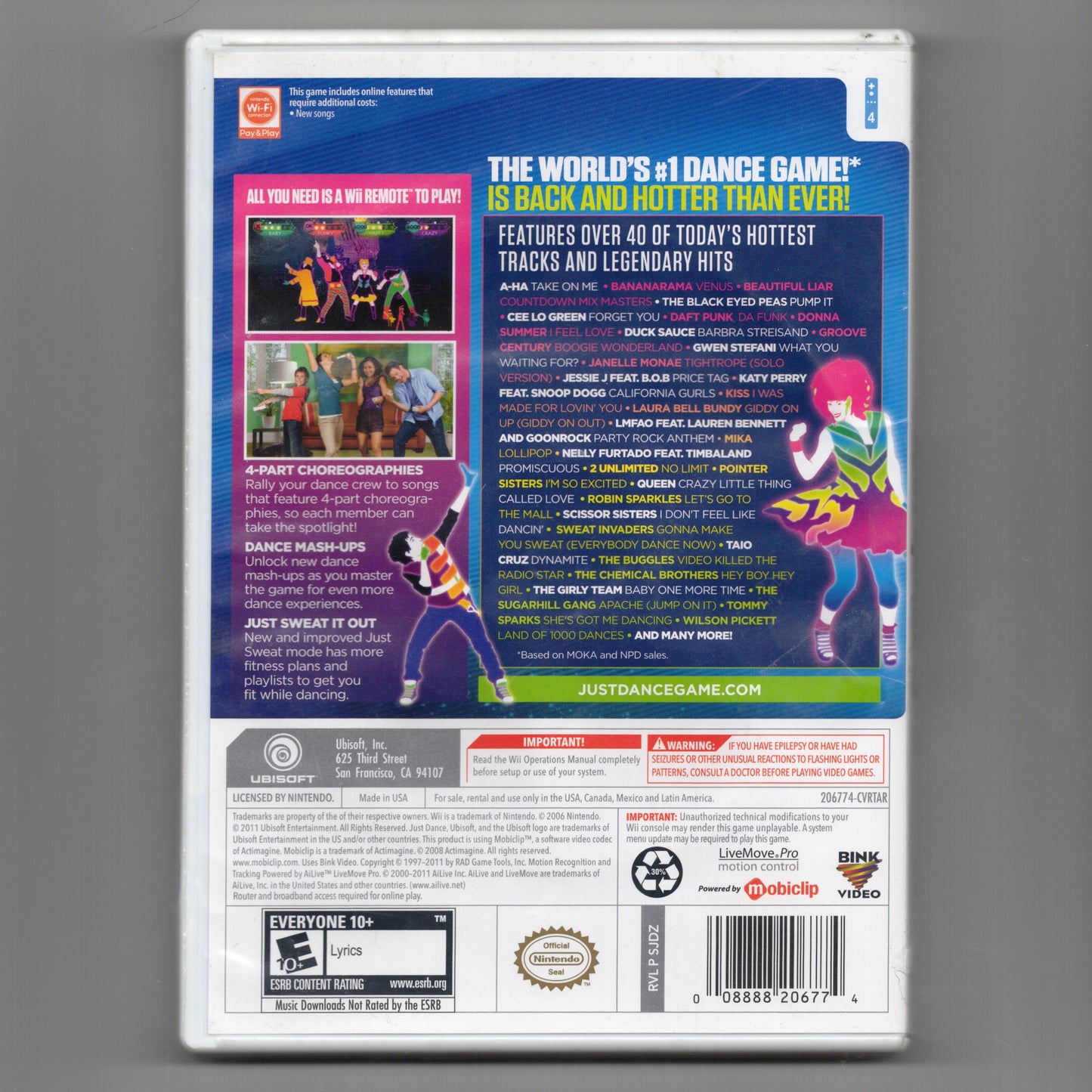 JUST DANCE 3 WII TARGET EXCLUSIVE EDITION - PRE OWNED