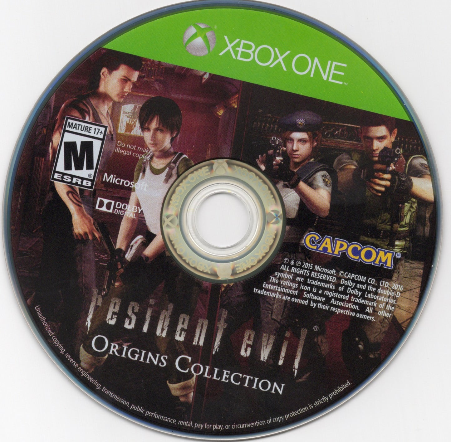RESIDENT EVIL ORIGINS COLLECTION XBOX ONE - PRE OWNED