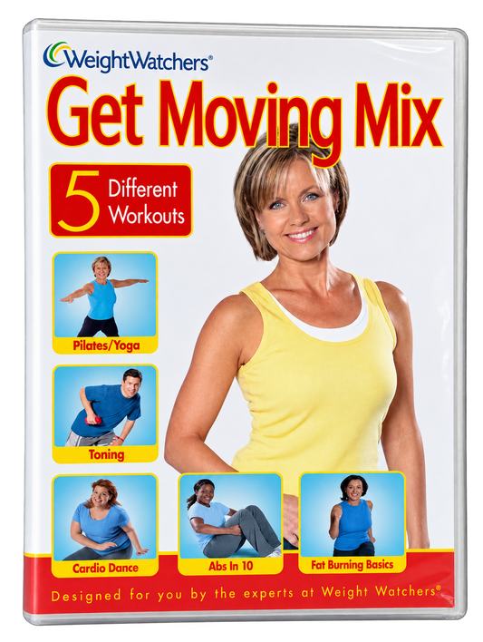 WEIGHT WATCHERS: GET MOVING MIX (DVD, 2006) SEALED