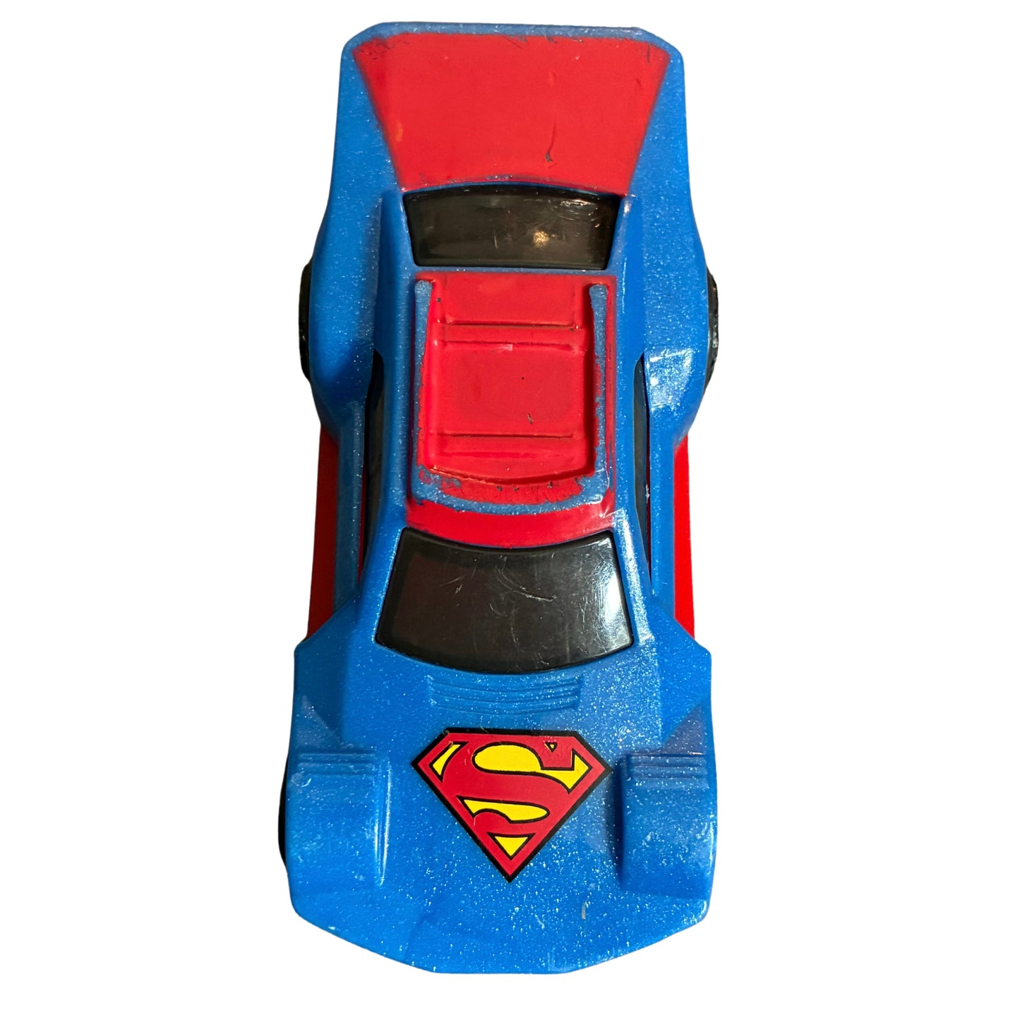 SUPERMAN MATTEL HOT WHEELS 2016 MCDONALDS CAR PRE OWNED